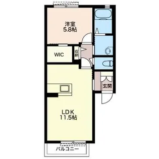 ラビット ヒルズ【1階】の間取り