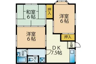 ファーストハイツ【1階】の間取り