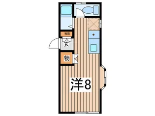 セントラルビレッジ【1階】の間取り