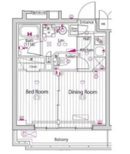 ガーラ練馬グランドステージ【4階】の間取り