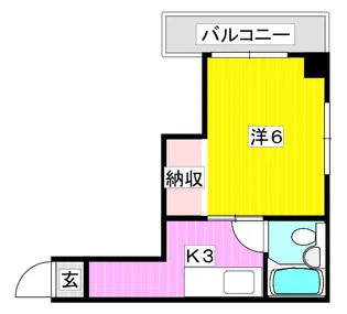 マイロードIII【2階】の間取り