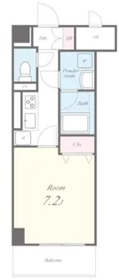 ベルヴィル氷川の杜【1階】の間取り