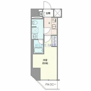 クレヴィスタ桜木町【1階】の間取り