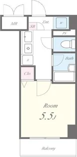 ポラーノ東高円寺【3階】の間取り