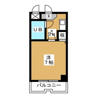 YMニューピーナッツ【3階】の間取り