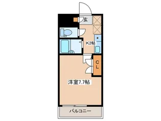 シャルマンハイツHoriの間取り
