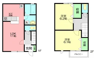 ウエルス戸塚南の間取り
