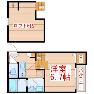 La Selva【2階】の間取り