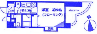 キャッスルJK【6階】の間取り