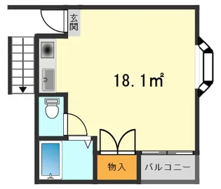 ミトハイツ【3階】の間取り