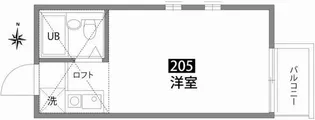 ライフピアエミリア【2階】の間取り