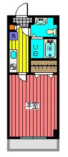 ユリカロゼAZEST川口【5階】の間取り