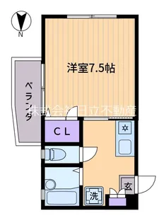 パインテイル【1階】の間取り