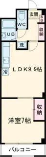 サカガミコーポ【3階】の間取り