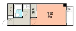 スカイハイツ三木町【3階】の間取り