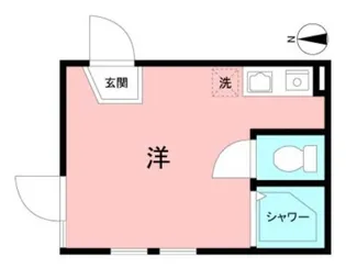 グレースマリー【1階】の間取り