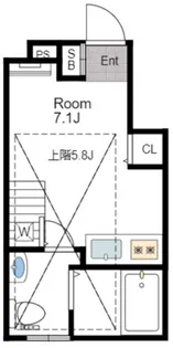 F.O.CRESIDENCE【1階】の間取り