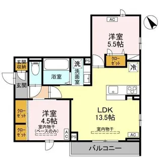 DR駅西本町HELZ【2階】の間取り