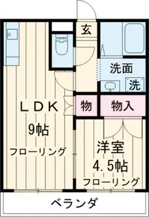 アルザス【2階】の間取り