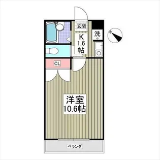 アークA【3階】の間取り