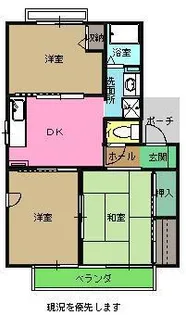 ヴィラ・パンセ A棟【1階】の間取り