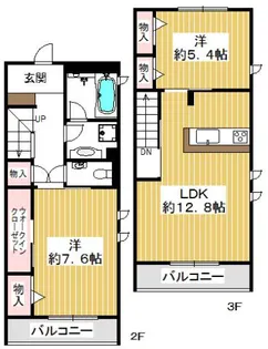 Grand Miel【2階】の間取り