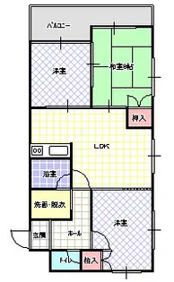 ADLER2【4階】の間取り