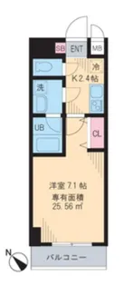 グレイスみかど【2階】の間取り