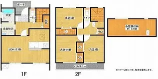 クレール出水【1階】の間取り
