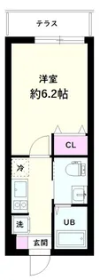 NSGATE江北1【1階】の間取り
