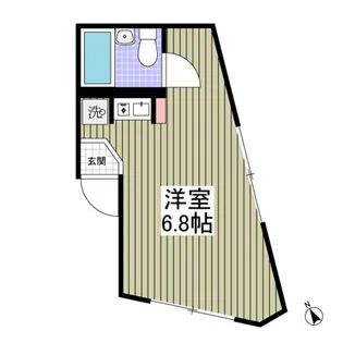 エスパシオ品川大井【3階】の間取り