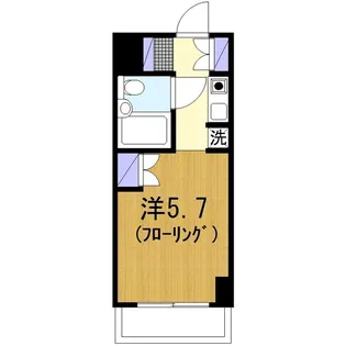 グリーンキャピタル大和【2階】の間取り