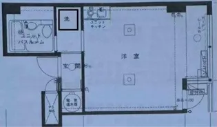 セントラル東銀座【6階】の間取り