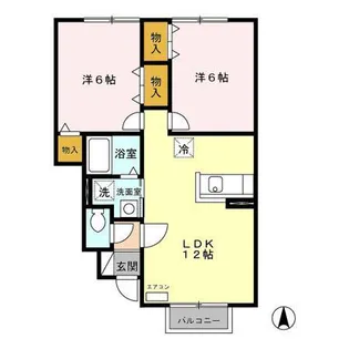 Mari’s garden【1階】の間取り