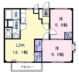 春日ハイツ【2階】の間取り
