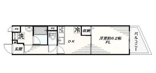 ライオンズマンション後楽園【3階】の間取り