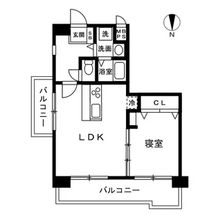 サンコート大森【3階】の間取り