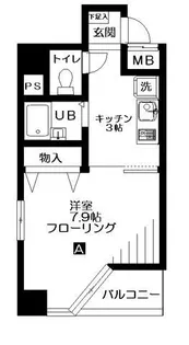 ジョワメゾン田端【7階】の間取り