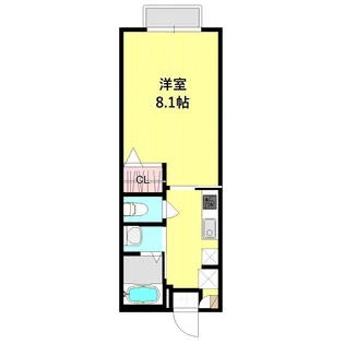リヴィエール・ドミール【3階】の間取り