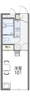レオパレスFUJI【2階】の間取り