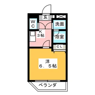 ペアハイツシャトーピア【3階】の間取り