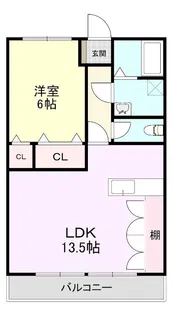 ドミールOZ【2階】の間取り