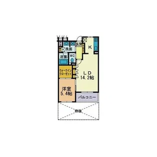 Crayon de Couleur【2階】の間取り