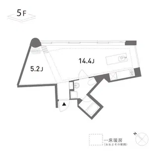GROVE【5階】の間取り
