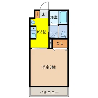 M・ルーラルIII【3階】の間取り