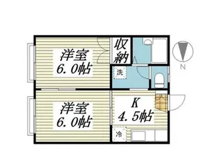 アステル藤沢【2階】の間取り