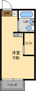 リバーヒルズ【2階】の間取り