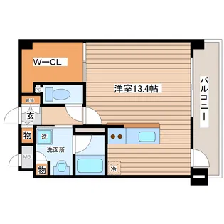 グレイスヒル高嶺【2階】の間取り