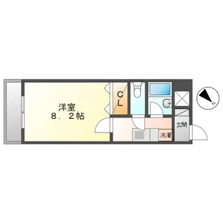 第6吉田ハイツ【5階】の間取り