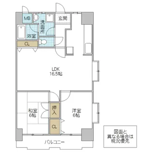 石川ビル【3階】の間取り